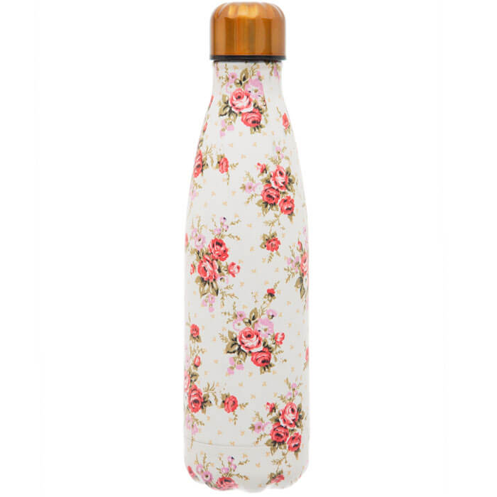 Bouteille Thermos Rose Vintage