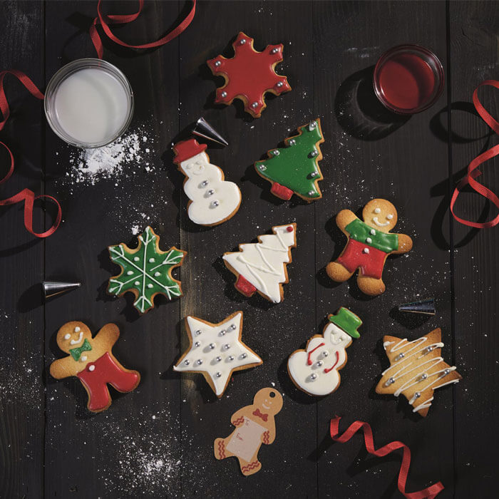 Set de Prparation de Cadeaux Biscuits de Nol