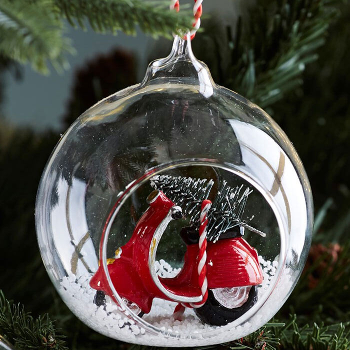 Scooter X-mas Bauble