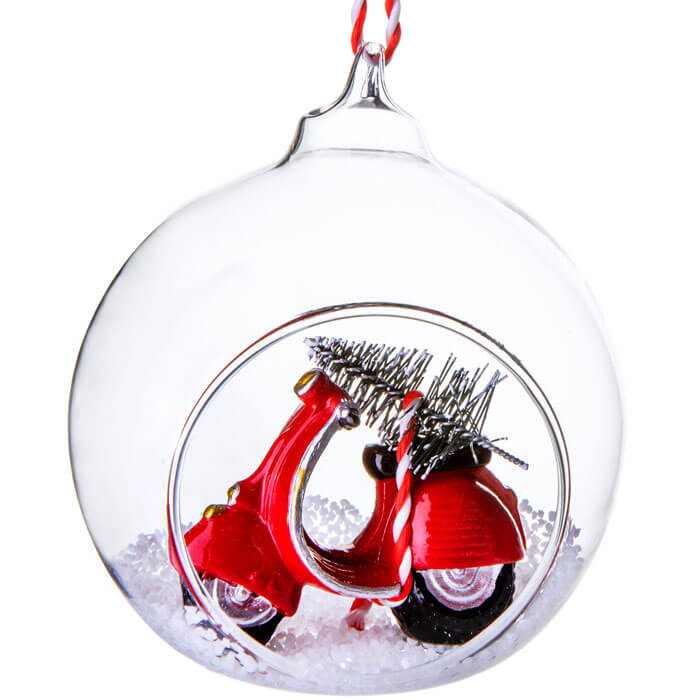 Scooter X-mas Bauble