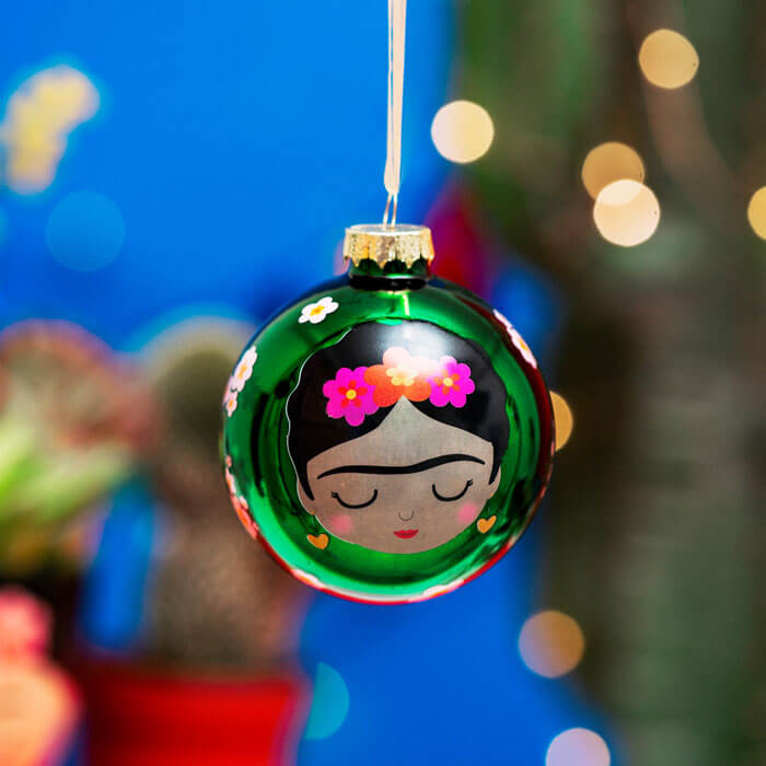 Frida Floral Bauble