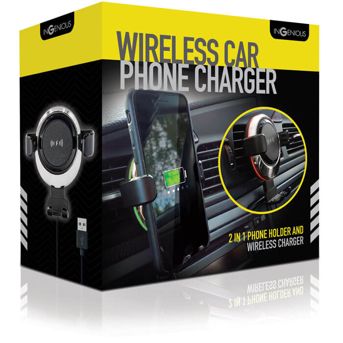 Wireless Car Phone Charger and Holder