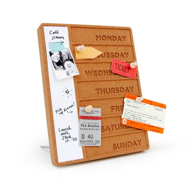 Cork Weekday Planner