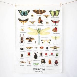 Insects Tea Towel