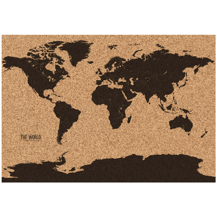 Corkboard Map