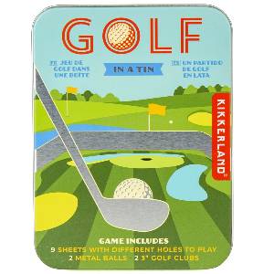 Golf in a tin