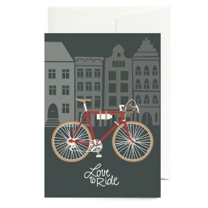 Greeting Card Love To Ride