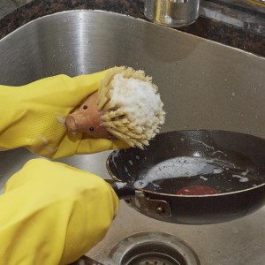 Hedgehog Dish Scrubber