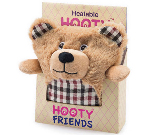 Peluche Chauffante Hooty Friends - Nounours