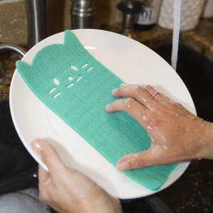 Reusable Kitty Dishcloths