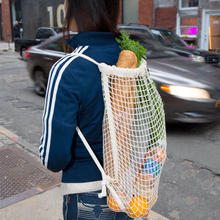 Cotton Net Backpack