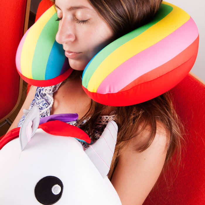 Unicorn Zip and Flip Pillow