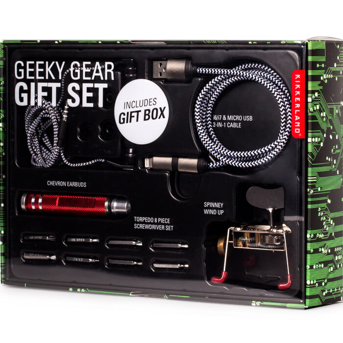 Geeky Gear Geschenk-Set