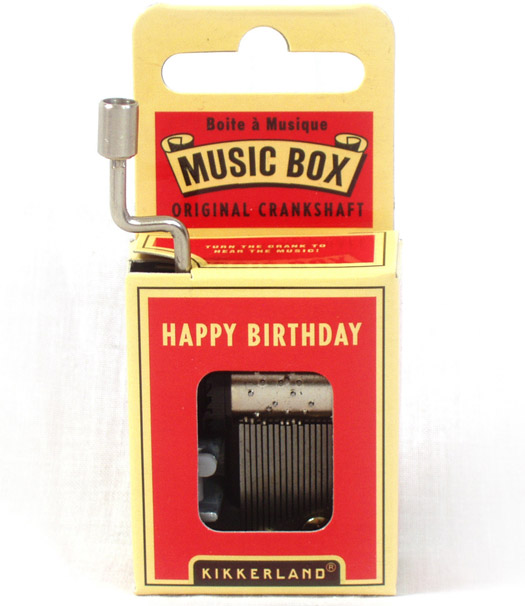 Bote  Musique Happy Birthday