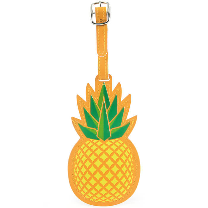 Pineapple Luggage Tag