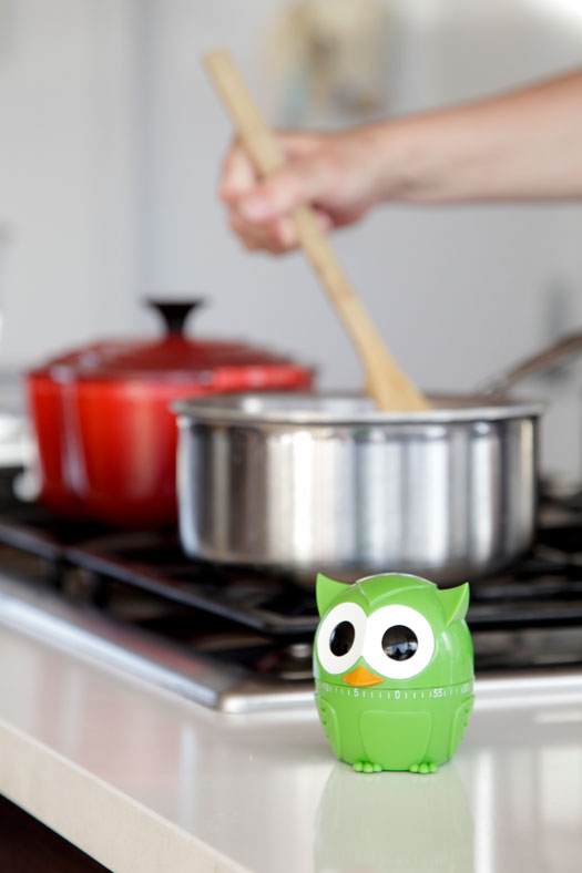 Kchenuhr Kleine Eule