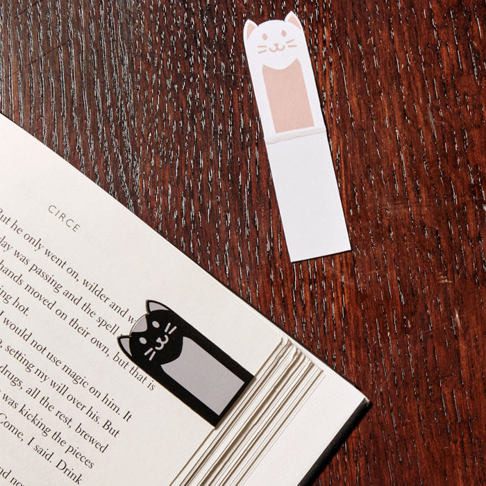 Magnetic Bookmark Cats