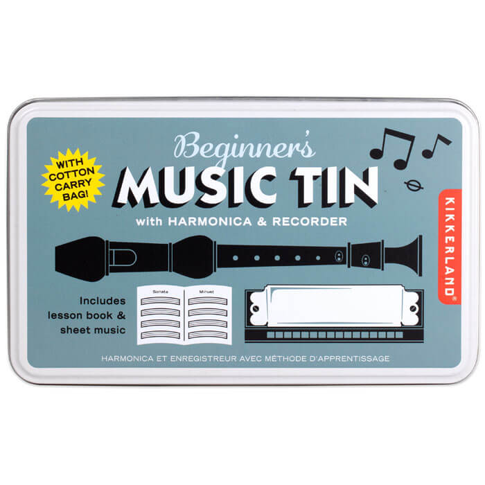 Beginners Music Tin