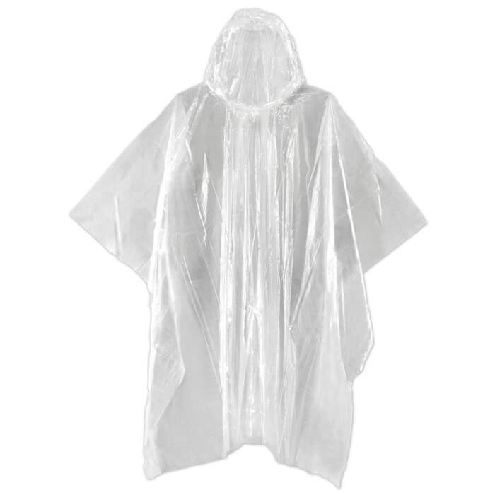 Poncho de Pluie d'Urgence