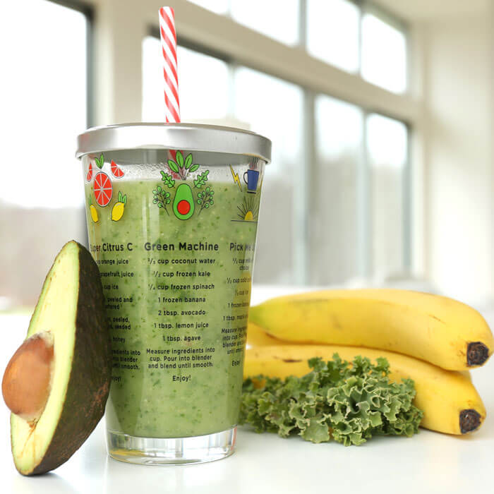 Smoothie Recipe Glass
