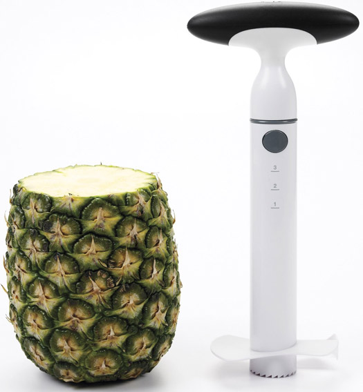 Ratcheting Pineapple Slicer