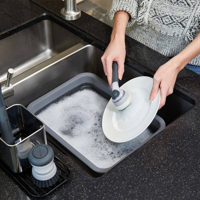 Soap Dispensing Dish Brush