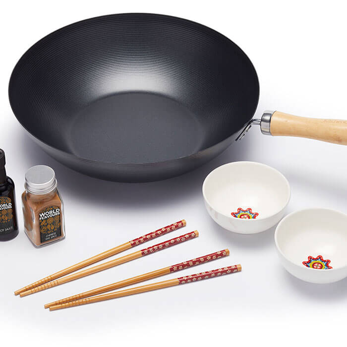 Stir Fry Wok Gift Set