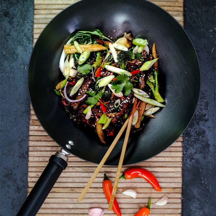 Stir Fry Wok Gift Set