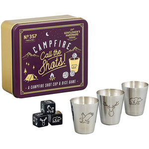 Campfire Shot Cup and Dice Game