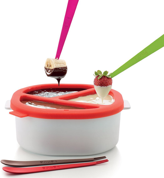 Schokoladenfondue fr die Mikrowelle