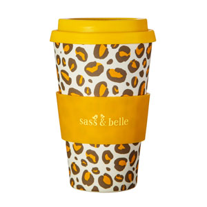 Tasse en Fibres de Bambou Lopard Love