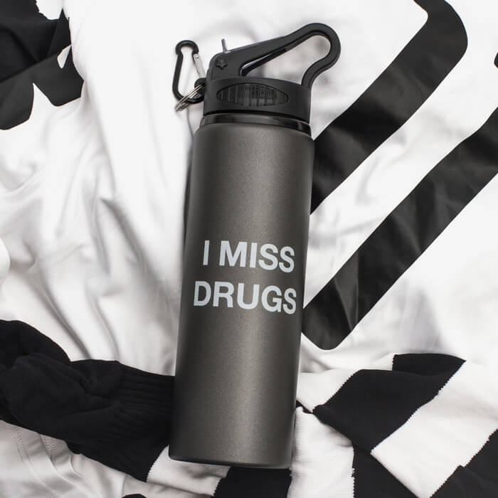 I Miss Drugs Trinkflasche