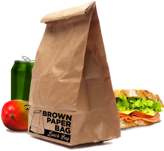 Brown Paper Bag Lunch Bag