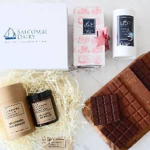 Kit cadeau de chocolat et de bougies