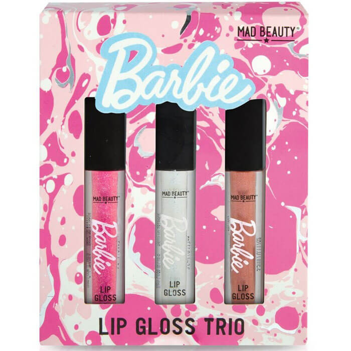 Barbie Glitter Lip Gloss Trio