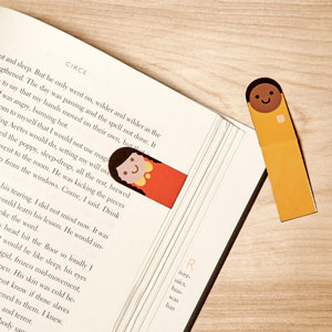 Magnetic Bookmark People