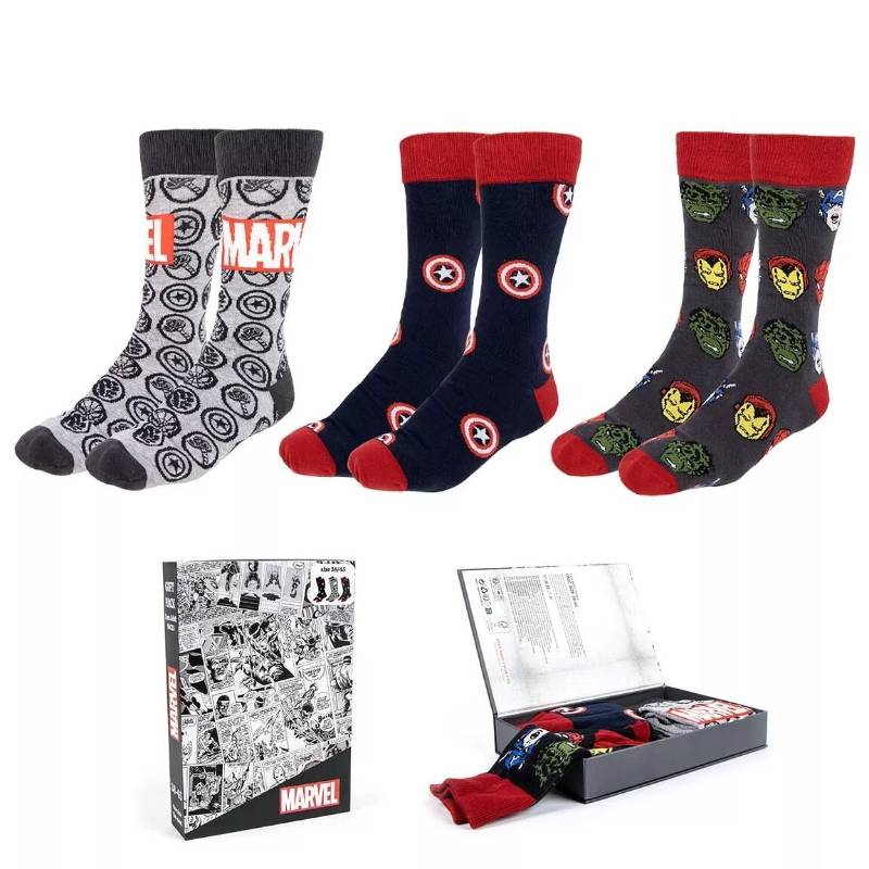 Marvel Socks Giftset