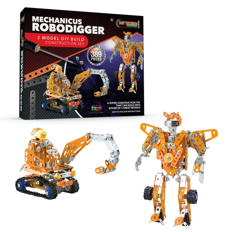 Robot Programmable 5-en-1 - Gadgets et Cadeaux Originaux