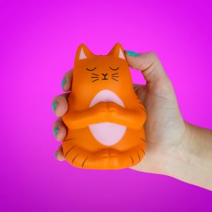 Meow-detation Stress Toy