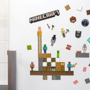 Set d'Aimants Minecraft Build a Level