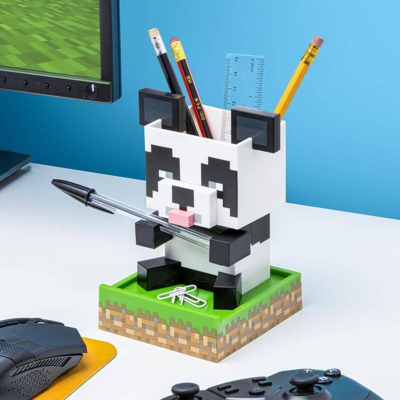 Minecraft Panda Schreibtisch-Organisator