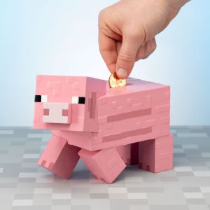 Tirelire Cochon Minecraft