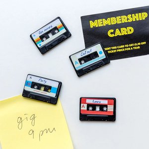 Mini-Magnete Kassette