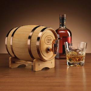 Mini Barile per Whisky con Rubinetto