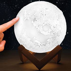 Colour-Changing Moon Lamp