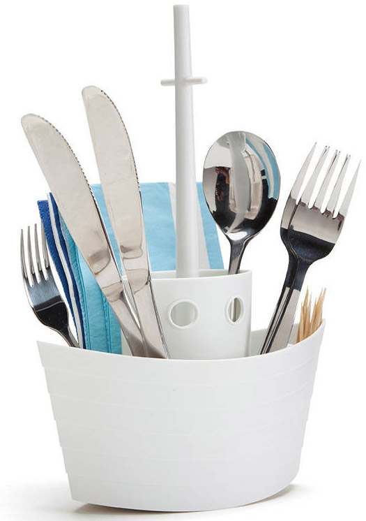 Portaposate e Portatovaglioli - Barca a Vela