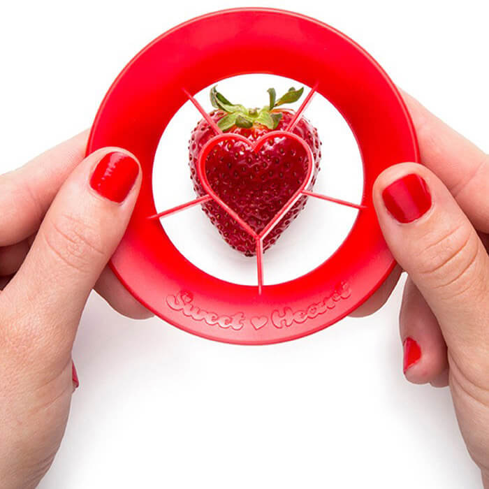 Sweet Heart Strawberry Cutter