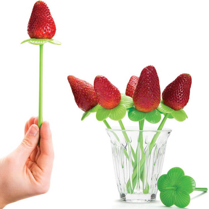 Blossom Floral Food Picks