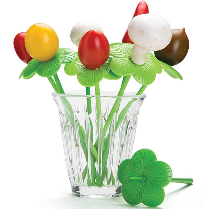 Blossom Floral Food Picks