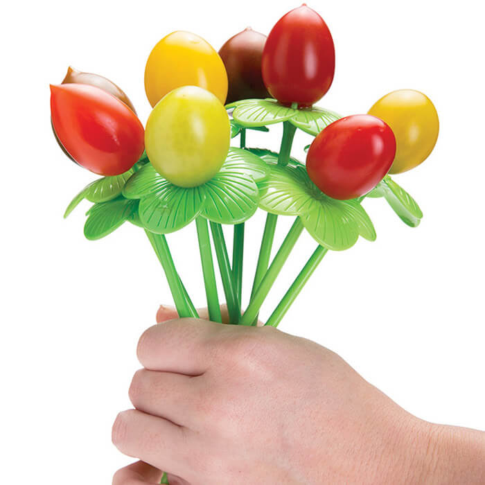 Blossom Floral Food Picks